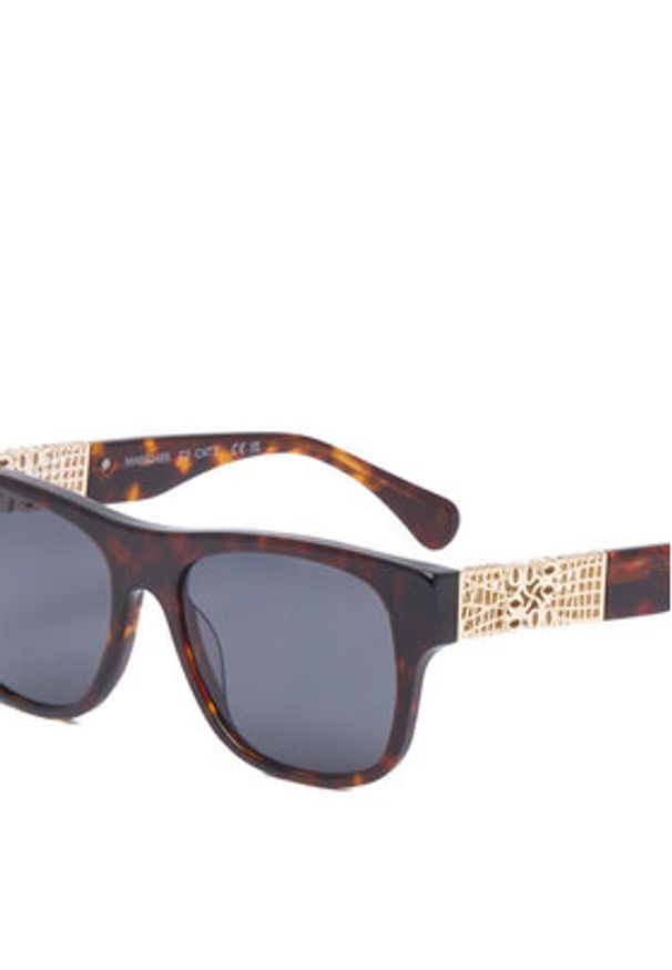 Nine West Okulary przeciwsłoneczne CEO-NW55248S Brązowy ciemny. Kolor: brązowy