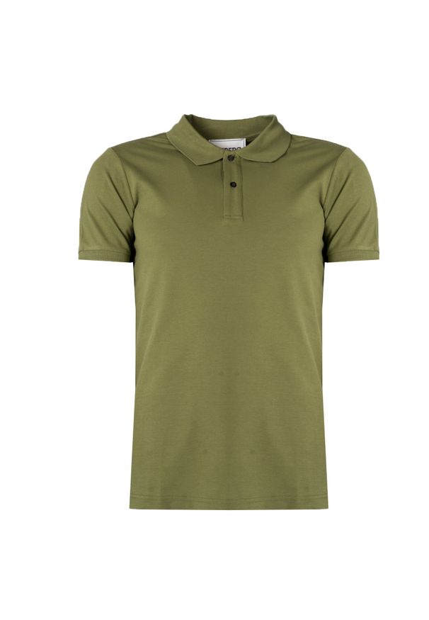 Iceberg Koszulka Polo | F031631A | Mężczyzna | Khaki. Okazja: na co dzień. Typ kołnierza: polo. Kolor: brązowy. Materiał: bawełna. Długość rękawa: krótki rękaw. Długość: krótkie. Styl: klasyczny, casual, elegancki