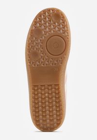 Renee - Różowe Sneakersy Typu Klasyczne Tenisówki Kilice. Okazja: na co dzień, na randkę. Kolor: różowy. Materiał: satyna, koronka #7