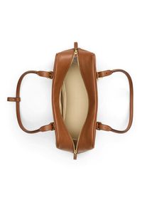 Lauren Ralph Lauren - LAUREN RALPH LAUREN Torebka 431P06068001 Brązowy. Kolor: brązowy. Materiał: skórzane #7