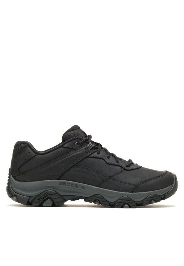 Merrell Trekkingi Moab Adventure 3 J003805 Czarny. Kolor: czarny. Materiał: skóra. Sport: turystyka piesza