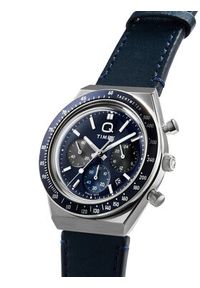Timex Zegarek Q Diver Inspired Chronograph TW2Y36100 Granatowy. Kolor: niebieski #6