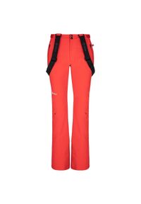 Spodnie narciarskie dla kobiet Kilpi Dermizax Primaloft Team. Kolor: czerwony. Materiał: nylon. Technologia: Dermizax. Sezon: zima. Sport: narciarstwo #1