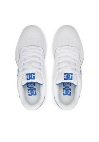 DC Sneakersy Central ADYS100551 Biały. Kolor: biały. Materiał: skóra