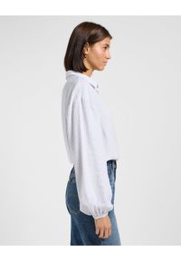 Lee - DAMSKA KOSZULA LEE BLOUSE WITH TIE FRONT CONCRETE PINSTRIPE 112363504 #3