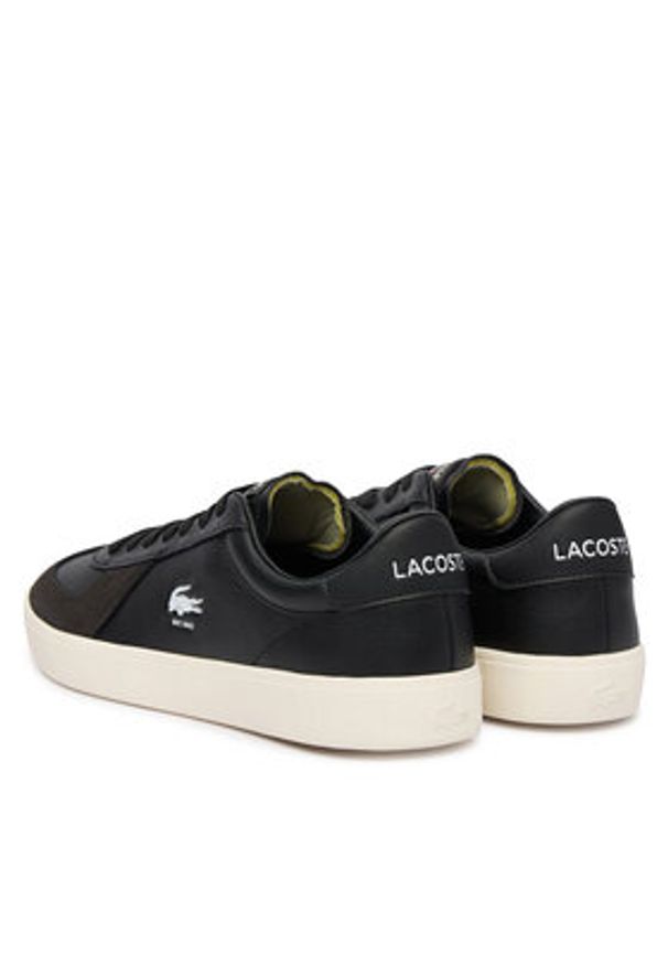 Lacoste Sneakersy Baseshot Pro 49SMA0063 Czarny. Kolor: czarny. Materiał: skóra