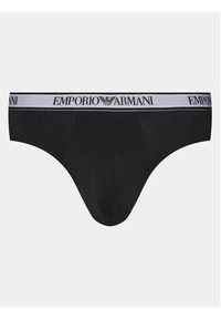 Emporio Armani Underwear Komplet 3 par slipów 111734 4R717 50620 Czarny. Kolor: czarny. Materiał: bawełna #3