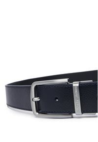 Emporio Armani Pasek EM007172 AF29130 MB084 Granatowy. Kolor: niebieski. Materiał: skóra #2