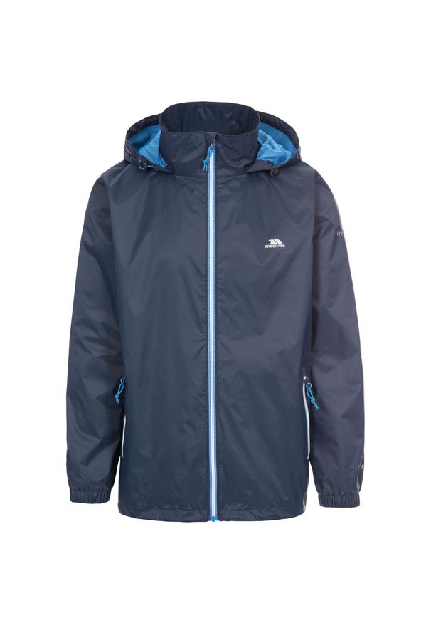 TRESPASS - Męska Kurtka Wodoodporna Briar. Kolor: niebieski. Sport: turystyka piesza