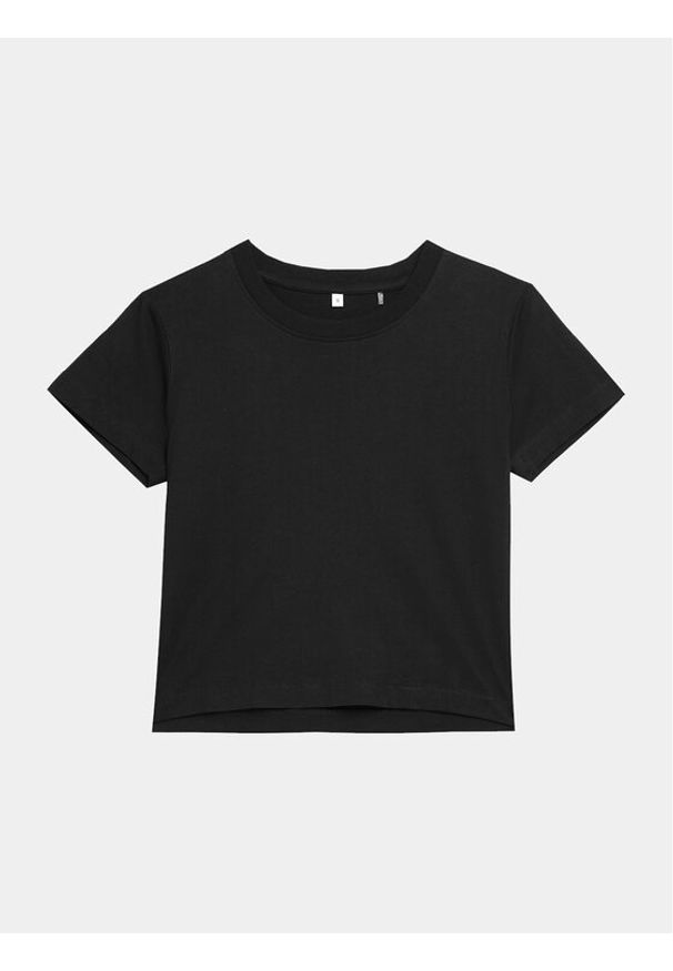 outhorn - Outhorn T-Shirt OTHAW23TTSHF0922 Czarny Regular Fit. Kolor: czarny. Materiał: bawełna