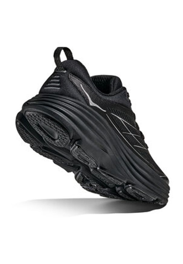 HOKA - Hoka Sneakersy Bondi 8 Caged 1155391 Czarny. Kolor: czarny. Materiał: materiał