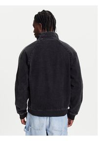Adidas - adidas Bluza adicolor First Black Denim JW5883 Czarny Regular Fit. Kolor: czarny. Materiał: bawełna, jeans #5