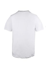 Koszulka Męska (T-Shirt) - Pako Jeans - Biała, Dekolt V-Neck (Serek). Okazja: na co dzień. Kolor: biały. Materiał: bawełna. Styl: casual