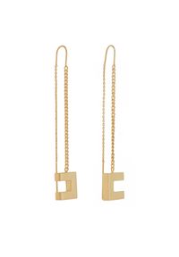 Kolczyki Elisabetta Franchi. Materiał: złote. Kolor: złoty