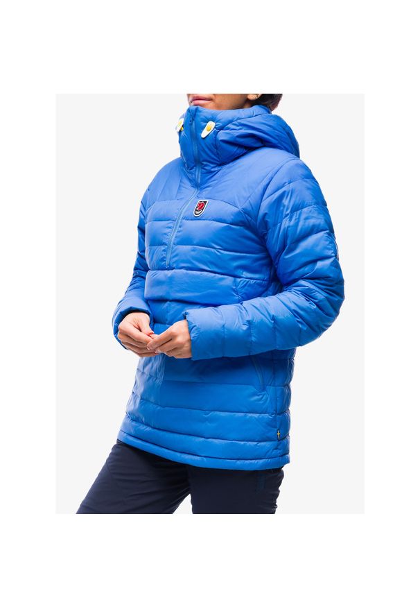 Fjällräven - Kurtka puchowa damska Fjallraven Expedition Pack Down Anorak. Kolor: niebieski. Materiał: puch. Sport: turystyka piesza