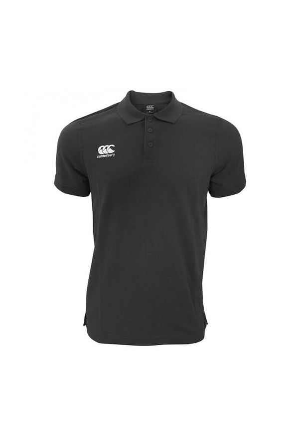 CANTERBURY - Polo Canterbury Waimak. Typ kołnierza: polo. Kolor: czarny