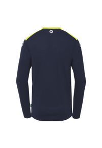 KEMPA - Dżersej z długim rękawem Kempa Emotion 27. Kolor: niebieski, żółty, wielokolorowy. Materiał: jersey. Długość rękawa: długi rękaw. Długość: długie. Wzór: kolorowy. Sport: piłka ręczna