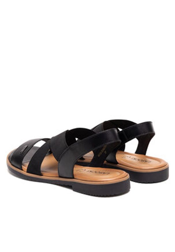 Lasocki Sandały WI16-DOROTHY-01 Czarny. Kolor: czarny. Materiał: materiał