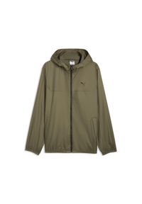 Puma - Męska Wiatrówka o standardowym kroju Essentials PUMA. Kolor: zielony. Materiał: guma. Wzór: nadruk. Sport: bieganie #1