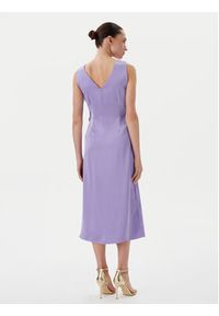Rinascimento Sukienka koktajlowa CFC0122928003 Fioletowy Regular Fit. Kolor: fioletowy. Materiał: syntetyk. Styl: wizytowy #4