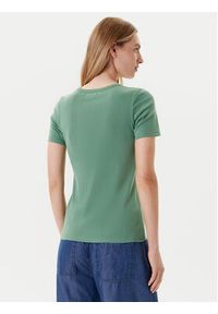 United Colors of Benetton - United Colors Of Benetton T-Shirt 3GA2E16A2 Zielony Regular Fit. Kolor: zielony. Materiał: bawełna #3