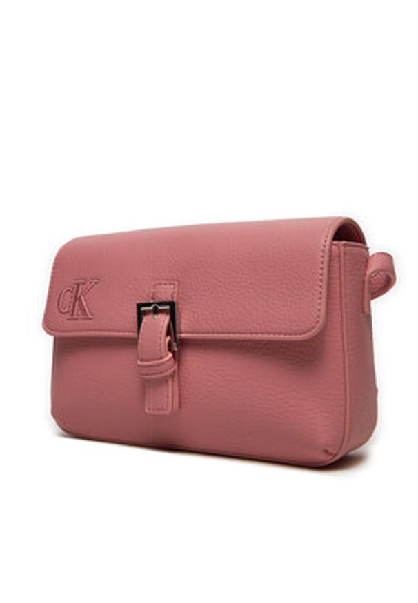 Calvin Klein Jeans Torebka IU0IU00689 Różowy. Kolor: różowy. Materiał: skórzane