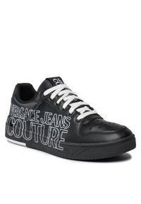 Versace Jeans Couture Sneakersy 75YA3SJ5 Czarny. Kolor: czarny