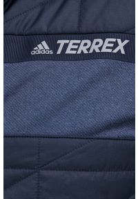 adidas TERREX kurtka sportowa Multi kolor granatowy. Kolor: niebieski. Materiał: poliester, materiał #2