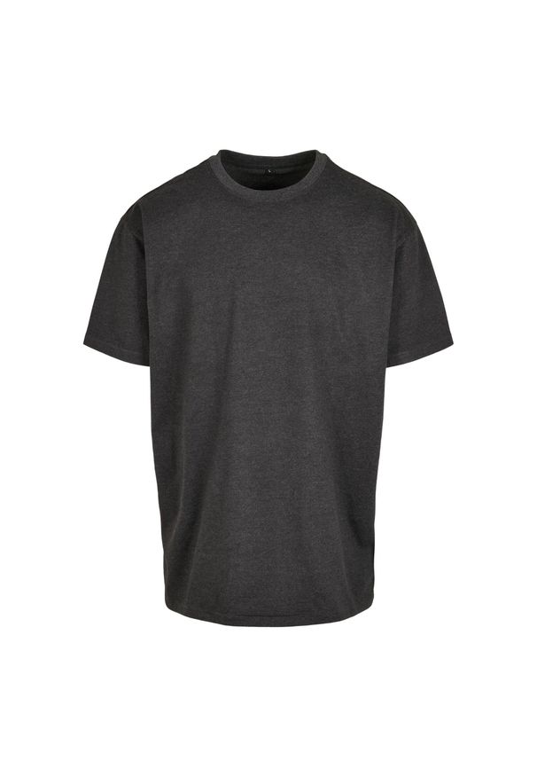 BUILD YOUR BRAND - Męska Koszulka Heather Heavyweight Oversized T-shirt. Kolor: wielokolorowy, szary, brązowy