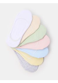 Sinsay - Skarpetki stopki 7 pack - wielobarwny
