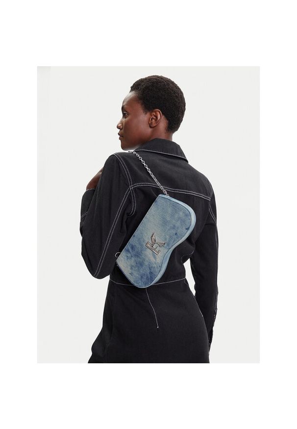 Torebka Karl Lagerfeld Jeans. Kolor: niebieski