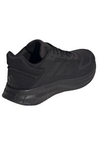 Adidas - Buty do biegania adidas Duramo 10 M GW8342 czarne. Zapięcie: sznurówki. Kolor: czarny. Materiał: materiał, syntetyk, guma. Szerokość cholewki: normalna #4