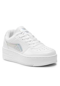 Kappa Sneakersy 243001GC Biały. Kolor: biały. Materiał: skóra #6