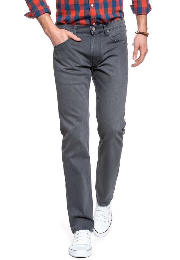 Lee - LEE DAREN ZIP FLY MĘSKIE SPODNIE JEANSOWE JEANSY MYSTIC L707PWMU 112118343