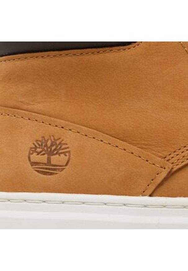 Timberland Sneakersy Maple Grove TB0A5PRV2311 Beżowy. Kolor: beżowy. Materiał: nubuk, skóra