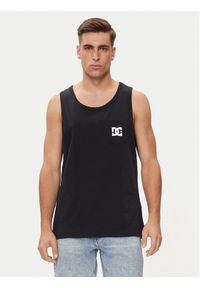 DC Tank top Dc Star Pocket Tt ADYZT05378 Czarny Regular Fit. Kolor: czarny. Materiał: bawełna