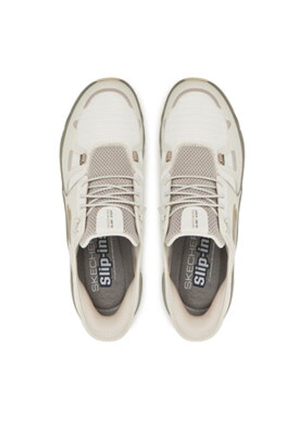 skechers - Skechers Sneakersy Glide-Step Pro- 232930/NAT Beżowy. Kolor: beżowy. Materiał: materiał