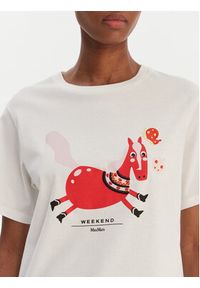 Weekend Max Mara T-Shirt West 2615971041 Biały Regular Fit. Kolor: biały. Materiał: bawełna #2