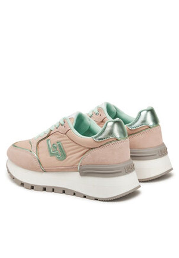 Liu Jo Sneakersy Amazing 25 BA5049 PX003 Różowy. Kolor: różowy. Materiał: materiał