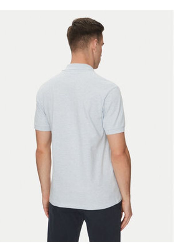 Lacoste Polo L1264 Błękitny Classic Fit. Typ kołnierza: polo. Kolor: niebieski. Materiał: bawełna
