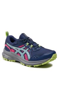 Asics Buty Trail Scout 3 1012B516 Niebieski. Kolor: niebieski. Materiał: materiał #4