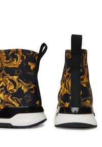 Versace Jeans Couture Botki 79VA3SA4 Czarny. Kolor: czarny. Materiał: materiał #6