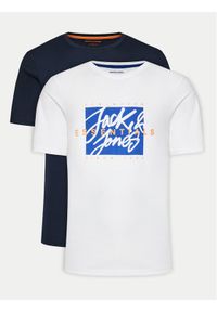 Jack & Jones - Jack&Jones Komplet 2 t-shirtów Colton 12277637 Kolorowy Standard Fit. Materiał: bawełna. Wzór: kolorowy #1