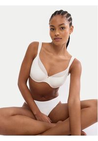 Triumph Biustonosz z fiszbiną Illusion Curve 10224856 Kremowy. Kolor: kremowy. Materiał: syntetyk #5