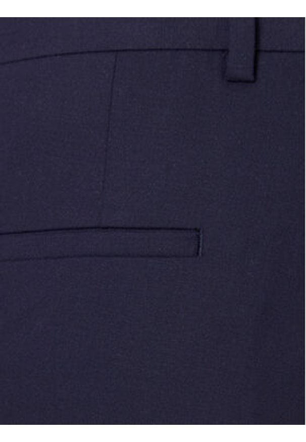 Hugo - HUGO Garnitur Henry/Getlin232X 50547345 Granatowy Slim Fit. Kolor: niebieski. Materiał: syntetyk
