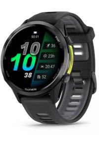 GARMIN - Zegarek sportowy Garmin Forerunner 970 Czarny (010-02969-10). Kolor: czarny. Styl: sportowy #1