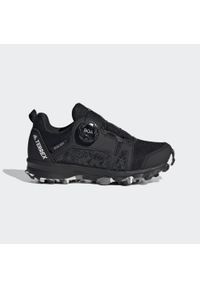 Buty trekkingowe Dziecko Adidas Terrex Agravic Boa czarny. Kolor: czarny, szary, biały, wielokolorowy. Model: Adidas Terrex. Sport: bieganie