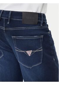 Guess Jeansy M5BAN2 D0631 Granatowy Slim Fit. Kolor: niebieski