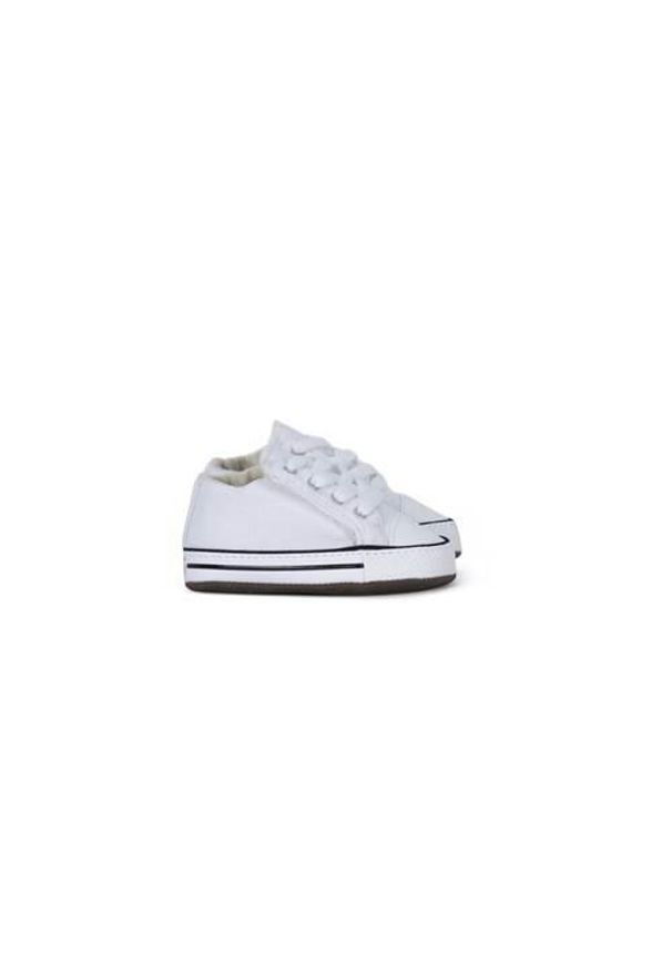 Obuwie Sportowe Dziecięce Converse Chuck Taylor All Star Cribster Biały. Zapięcie: sznurówki. Kolor: biały. Materiał: syntetyk, tkanina, materiał. Szerokość cholewki: normalna. Model: Converse All Star. Sport: turystyka piesza