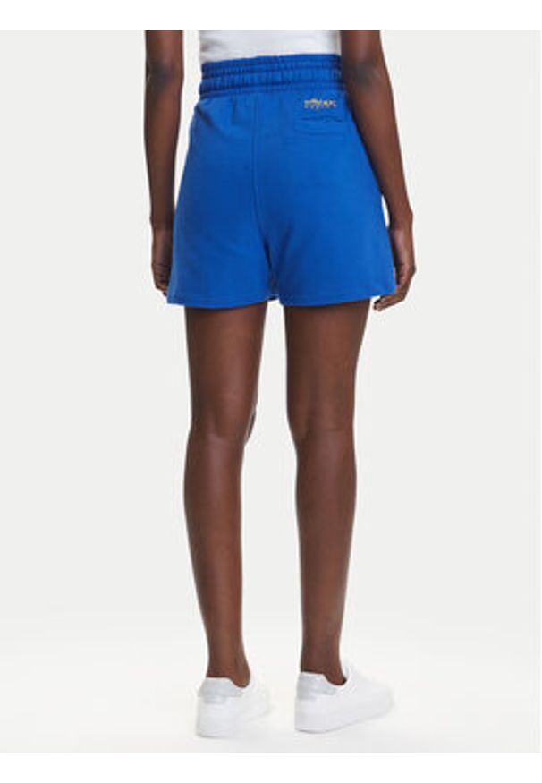 Pepe Jeans Szorty sportowe Red Bull Racing RL800008 Niebieski Relaxed Fit. Kolor: niebieski. Materiał: bawełna